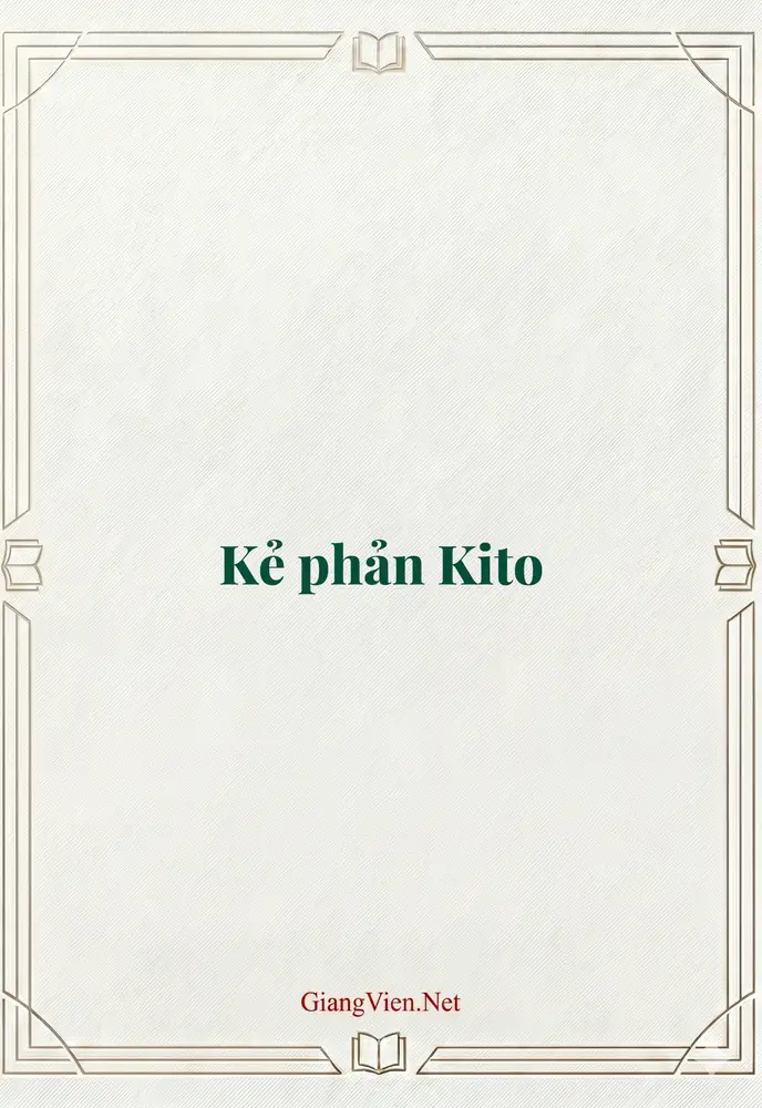Kẻ phản Kito
