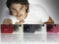 Sony Cyber-shot DSC-T700 có 5 màu sắc ấn tượng.