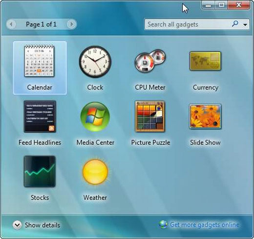 Những hình ảnh đầu tiên của Windows 7 
